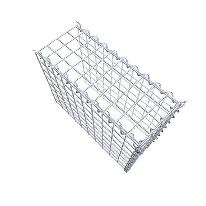 Gavión adicional tipo 4 50 cm x 40 cm x 20 cm (L x A x P), malla 5 cm x 5 cm, en espiral