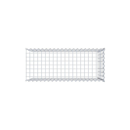 Anbaugabione Typ 4 100 cm x 60 cm x 40 cm (L x H x T), Maschenweite 5 cm x 10 cm, Spirale