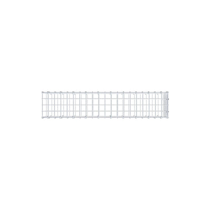 Anbaugabione Typ 2 100 cm x 20 cm x 20 cm (L x H x T), Maschenweite 5 cm x 5 cm, C-Ring