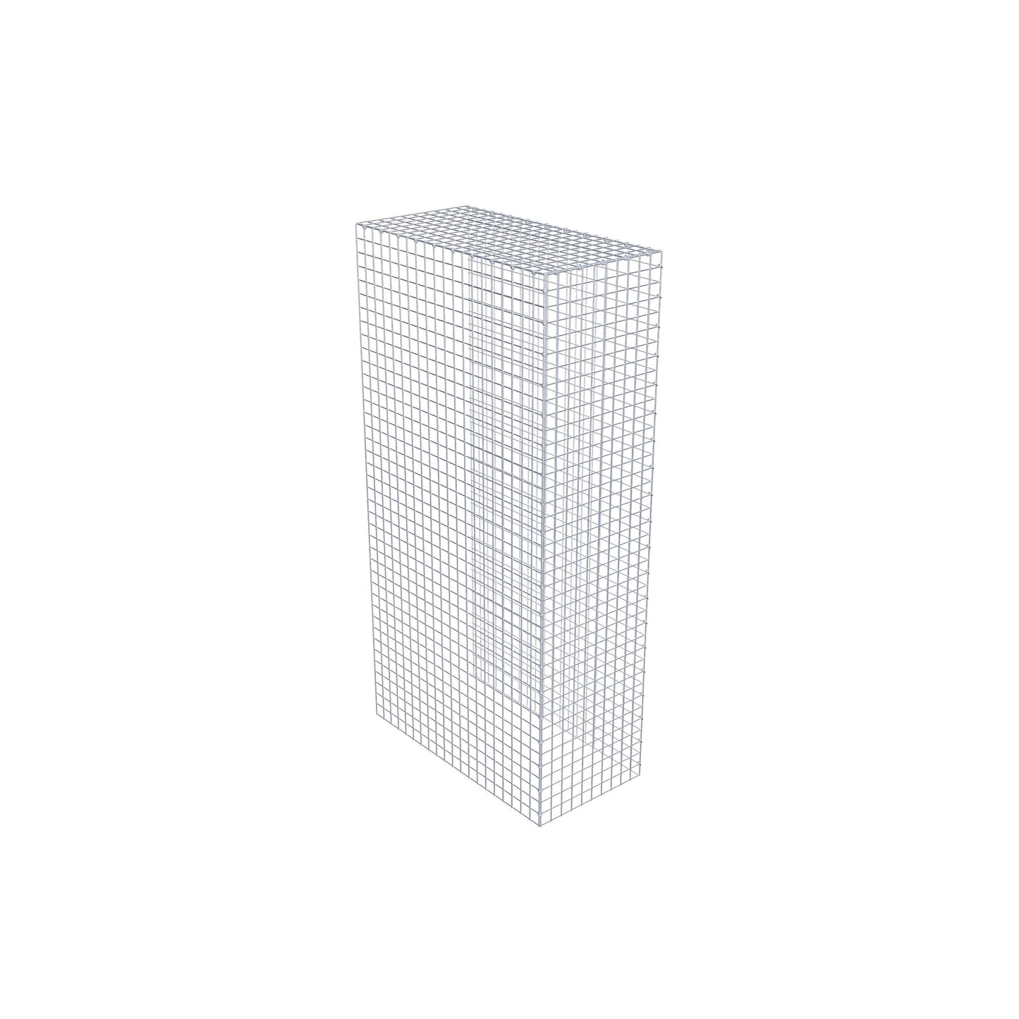 Gabião Tipo 4 200 cm x 100 cm x 50 cm (C x A x P), malhagem 5 cm x 5 cm, anel C