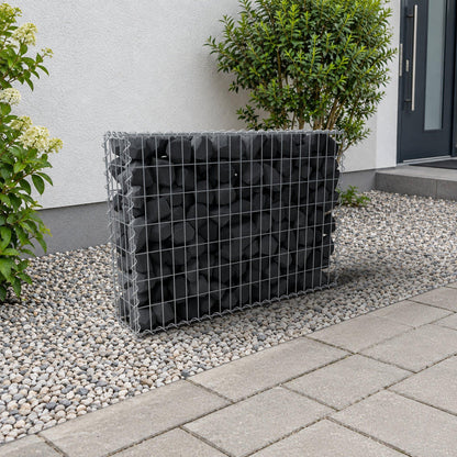 Gabion 100 cm x 70 cm x 20 cm (L x H x D), maskestørrelse 5 cm x 10 cm, spiral