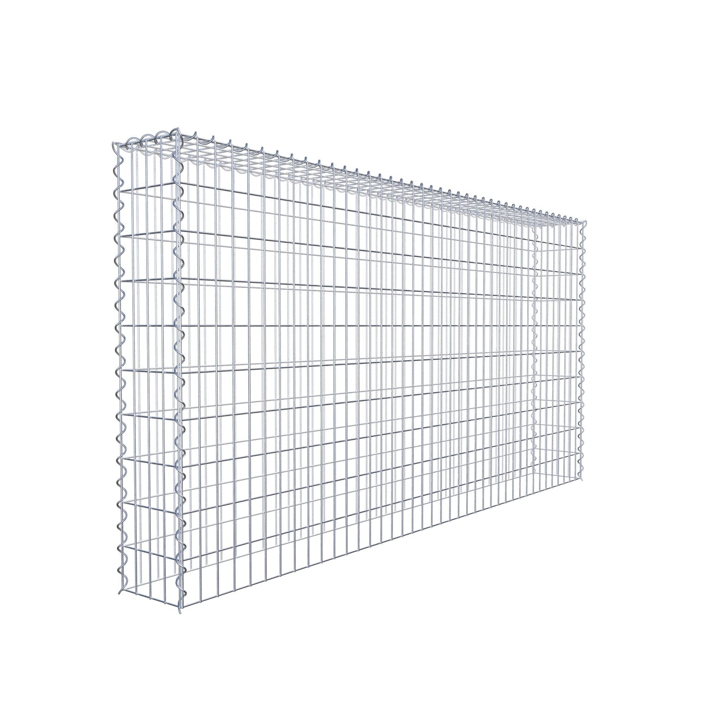 Extra gabion typ 3 200 cm x 100 cm x 20 cm (L x H x D), maskstorlek 5 cm x 10 cm, spiral