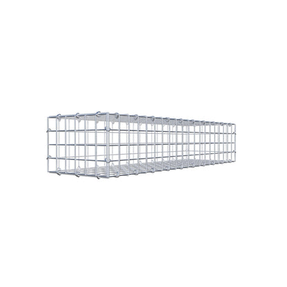 Gabion 100 cm x 20 cm x 30 cm (L x H x D), maskestørrelse 5 cm x 5 cm, C-ring