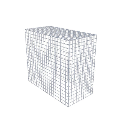 Gavión complementario de tipo 3 100 cm x 90 cm x 50 cm (L x A x P), malla 5 cm x 5 cm, anillo en C