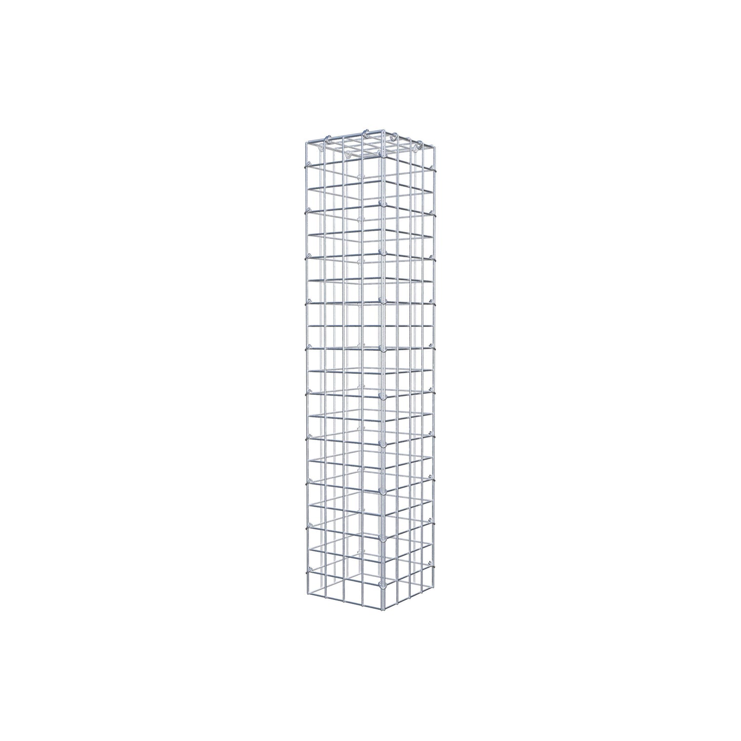 Add-on schanskorf type 3 100 cm x 20 cm x 20 cm (L x H x D), maaswijdte 5 cm x 5 cm, C-ring