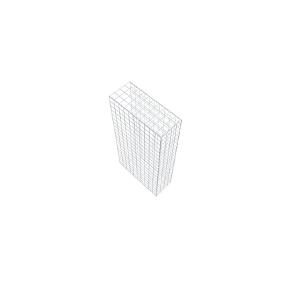 Pila adicional tipo 2 200 cm x 100 cm x 40 cm (L x A x P), malla 10 cm x 10 cm, anillo en C