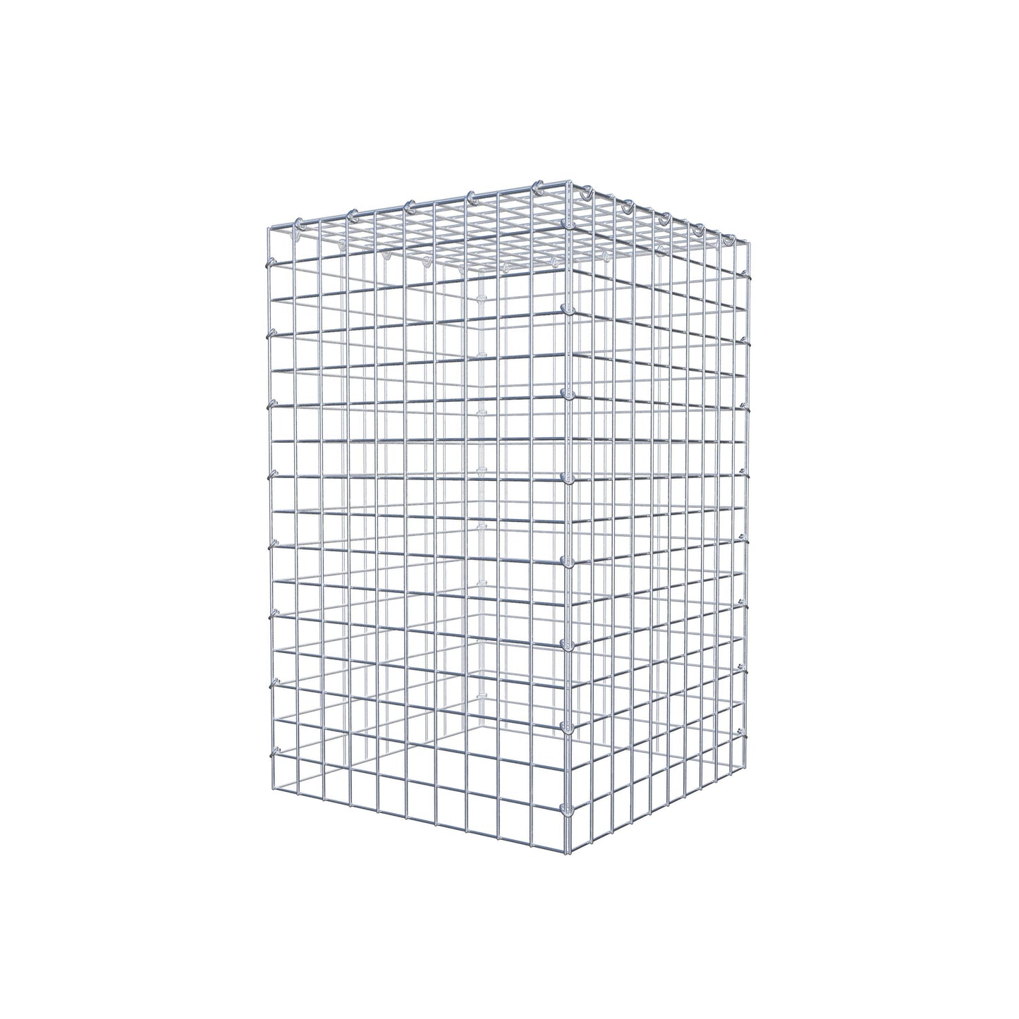 Pile aggiuntivo tipo 3 80 cm x 50 cm x 50 cm (L x H x P), maglia 5 cm x 5 cm, anello a C