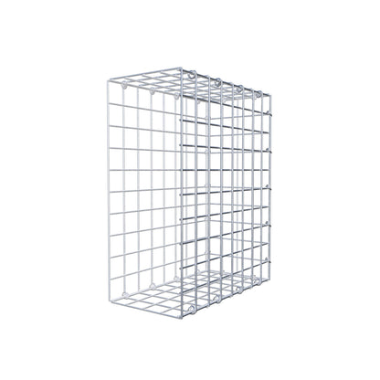 Gabião tipo 2 50 cm x 40 cm x 20 cm (C x A x P), malhagem 5 cm x 5 cm, anel C