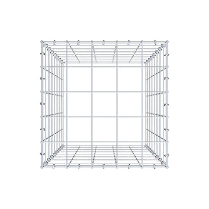 Gabião Tipo 3 80 cm x 50 cm x 50 cm (C x A x P), malhagem 10 cm x 10 cm, anel C
