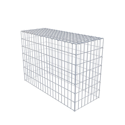 Type 3 oplegkorf 100 cm x 70 cm x 40 cm (L x H x D), maaswijdte 5 cm x 10 cm, C-ring
