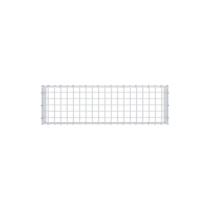 Anbaugabione Typ 3 100 cm x 20 cm x 30 cm (L x H x T), Maschenweite 5 cm x 5 cm, C-Ring