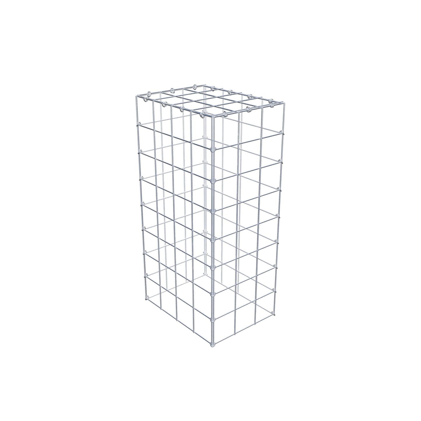 Add-on pool type 3 80 cm x 40 cm x 30 cm (L x H x D), maaswijdte 10 cm x 10 cm, C-ring