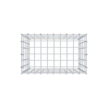 Toegevoegde pool type 3 50 cm x 50 cm x 30 cm (L x H x D), maaswijdte 5 cm x 10 cm, C-ring