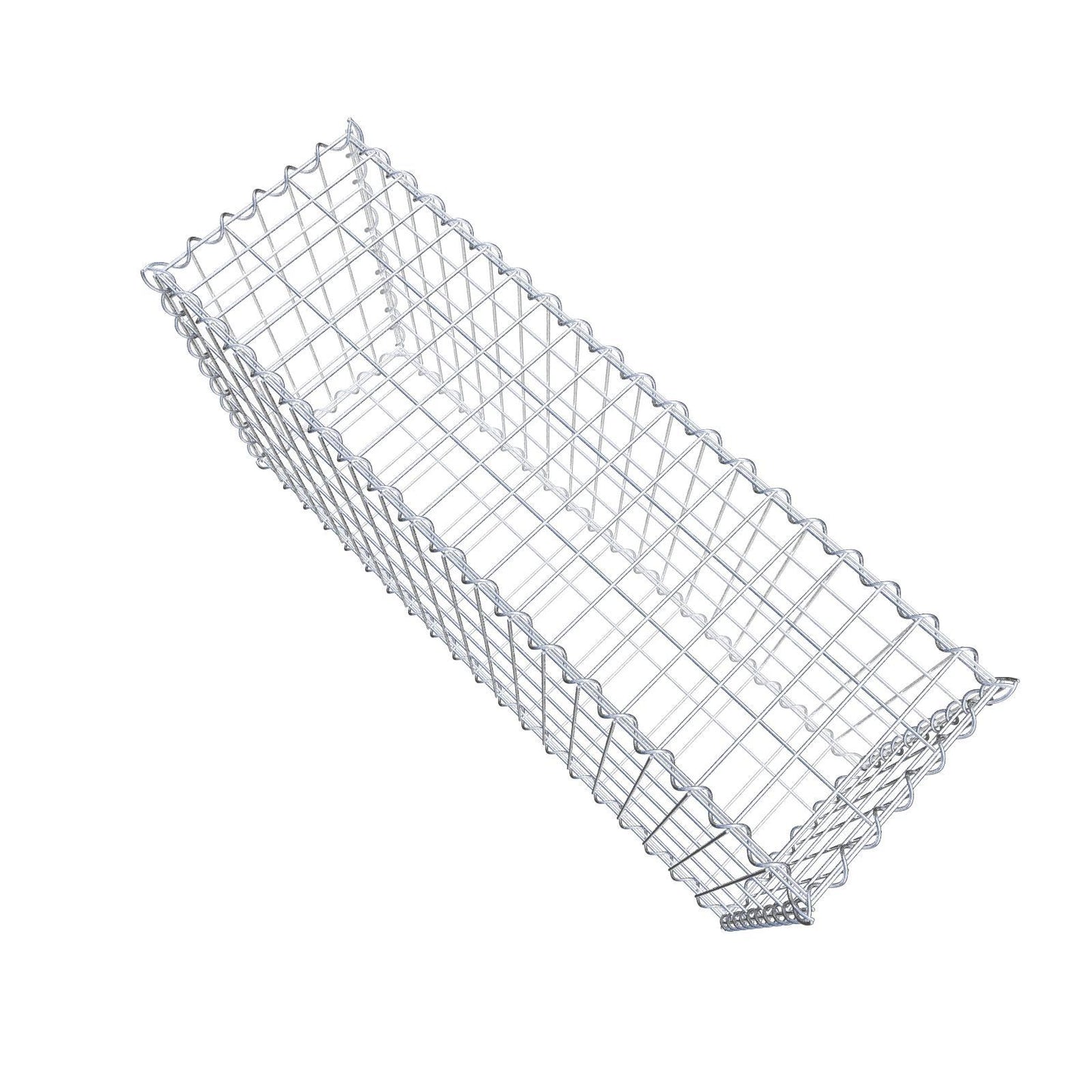 Sparset 3x Gabione 100 cm x 50 cm x 30 cm (L x H x T), Maschenweite 5 cm x 10 cm, Spirale