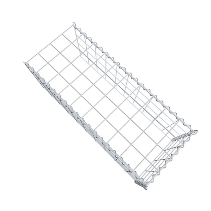 Extra gabion typ 4 100 cm x 40 cm x 40 cm (L x H x D), maskstorlek 10 cm x 10 cm, spiral