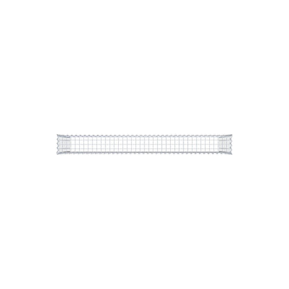 Extra gabion typ 3 200 cm x 100 cm x 20 cm (L x H x D), maskstorlek 5 cm x 10 cm, spiral