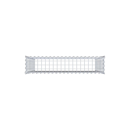 Anbaugabione Typ 3 100 cm x 90 cm x 20 cm (L x H x T), Maschenweite 5 cm x 5 cm, Spirale