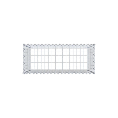 Extra gabion typ 3 100 cm x 70 cm x 40 cm (L x H x D), maskstorlek 5 cm x 5 cm, spiral