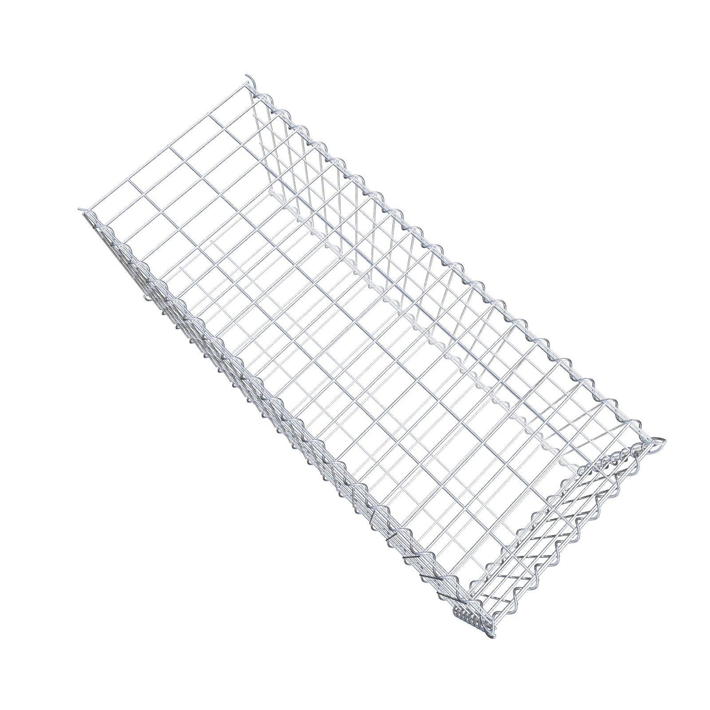 Extra gabion typ 2 100 cm x 40 cm x 40 cm (L x H x D), maskstorlek 5 cm x 10 cm, spiral