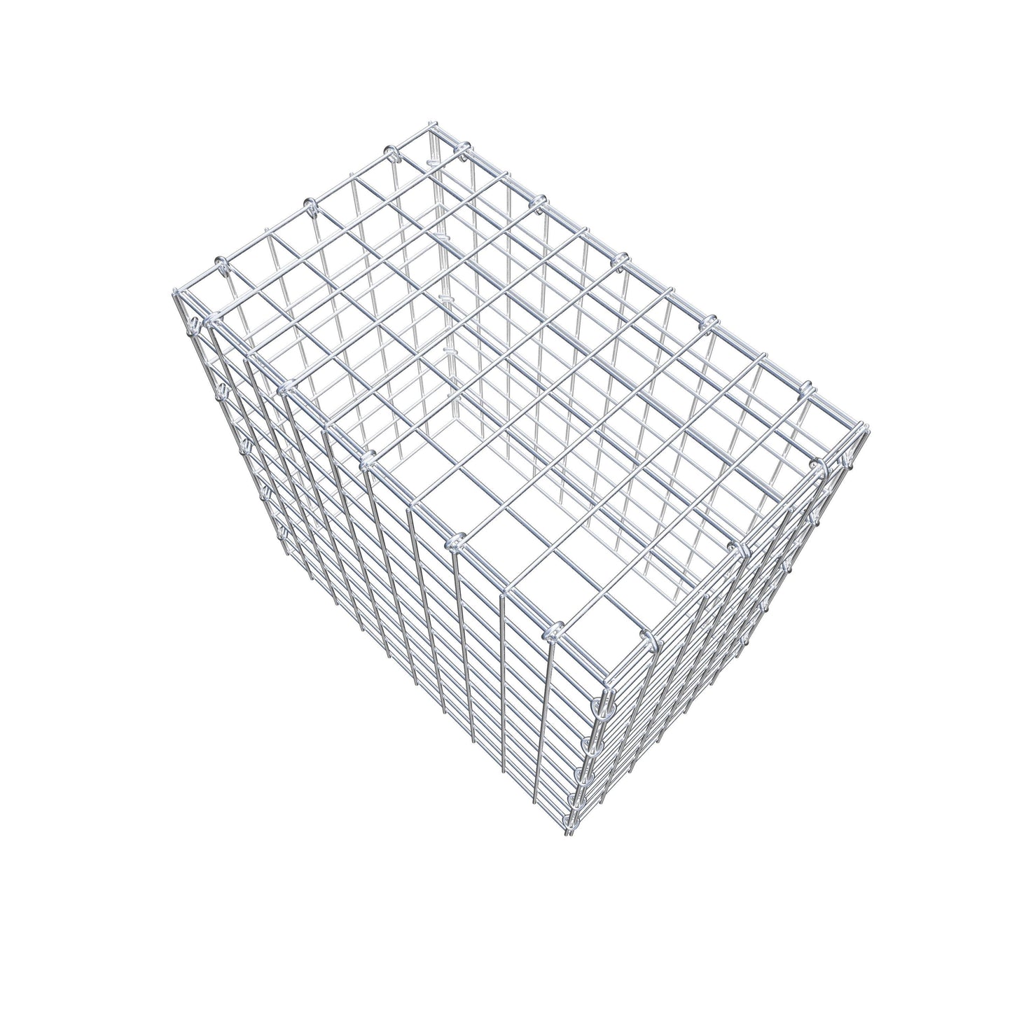 Pila adicional tipo 3 50 cm x 50 cm x 30 cm (L x A x P), malla 5 cm x 5 cm, anillo en C