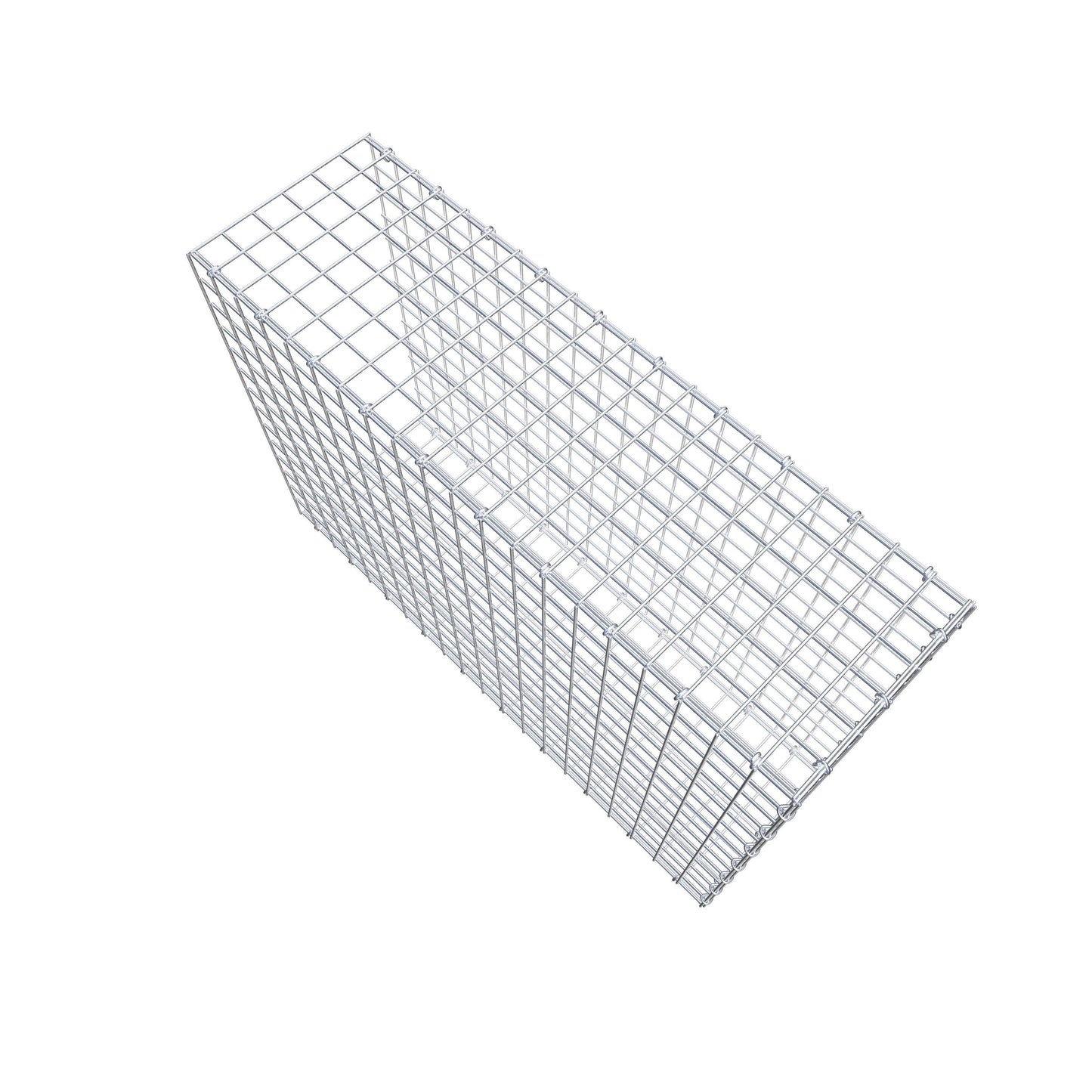 Fourche rapportée type 2 100 cm x 70 cm x 30 cm (L x H x P), mailles 5 cm x 5 cm, anneau C