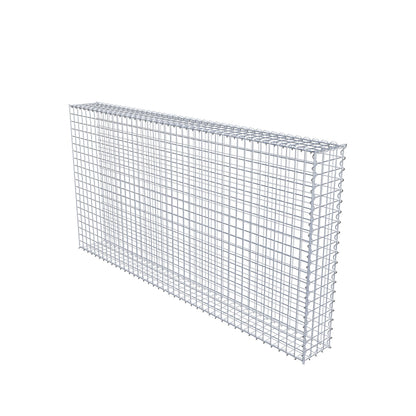 Extra gabion typ 2 200 cm x 100 cm x 20 cm (L x H x D), maskstorlek 5 cm x 5 cm, spiral