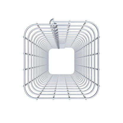 Colonne de gabion carrée 22 cm x 22 cm, hauteur 80 cm, MW 5 cm x 5 cm