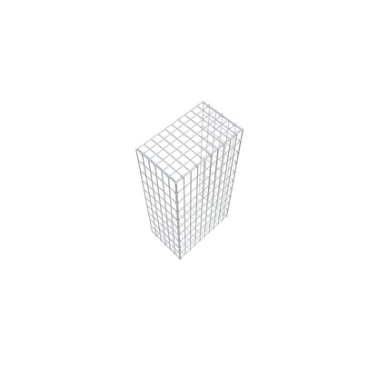 Tilläggspåle typ 2 100 cm x 30 cm x 50 cm, maskstorlek 5 cm x 10 cm, C-ring