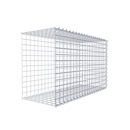 Gabion rapporté type 2 100 cm x 60 cm x 40 cm (L x H x P), mailles 5 cm x 5 cm, spirale