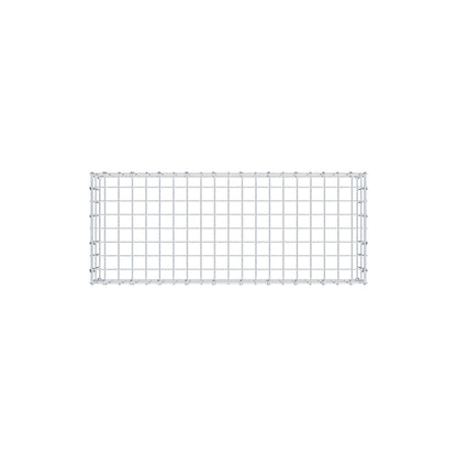 Monteret gabion type 3 100 cm x 20 cm x 40 cm (L x H x D), maskestørrelse 5 cm x 10 cm, C-ring