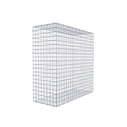 Gavión 100 cm x 100 cm x 40 cm (L x A x P), malla 5 cm x 5 cm, anillo en C