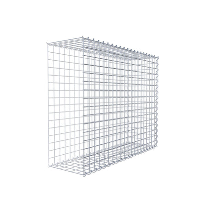 Påväxt gabion typ 2 100 cm x 80 cm x 30 cm (L x H x D), maskstorlek 5 cm x 5 cm, spiral