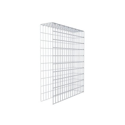 Anbaugabione Typ 4 100 cm x 80 cm x 20 cm (L x H x T), Maschenweite 5 cm x 10 cm, C-Ring