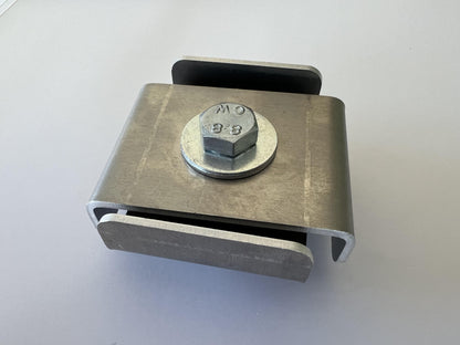 Grampo para 5 x 5 cm, alumínio