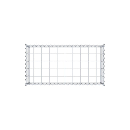 Gabião Tipo 3 100 cm x 30 cm x 50 cm (C x A x P), malhagem 10 cm x 10 cm, espiral