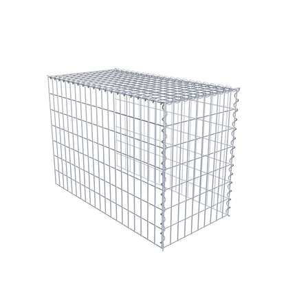 Gavión complementario tipo 4 100 cm x 70 cm x 50 cm (L x A x P), malla 5 cm x 10 cm, espiral