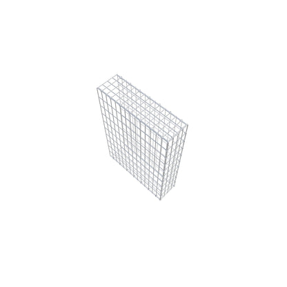 Opzetpaal type 2 100 cm x 70 cm x 20 cm, maaswijdte 5 cm x 10 cm, C-ring
