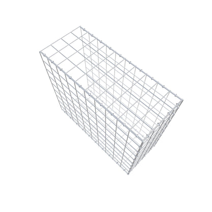 Anbaugabione Typ 2 100 cm x 90 cm x 40 cm (L x H x T), Maschenweite 10 cm x 10 cm, C-Ring