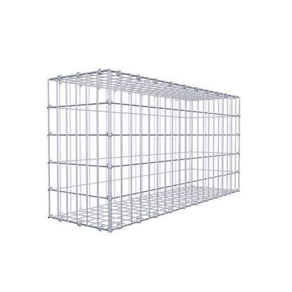 Gabião 100 cm x 50 cm x 30 cm (C x A x P), malhagem 5 cm x 10 cm, anel C