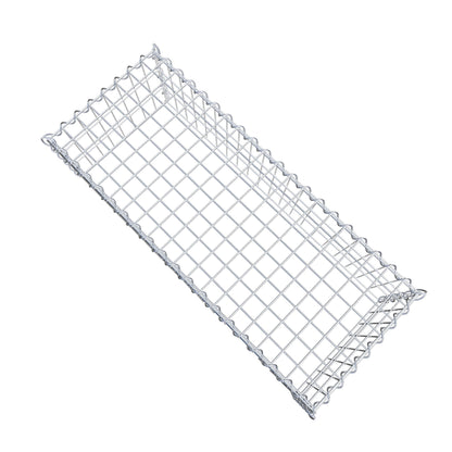 Påväxt gabion typ 3 100 cm x 30 cm x 40 cm (L x H x D), maskstorlek 5 cm x 10 cm, spiral