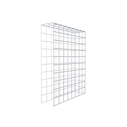 Anbaugabione Typ 4 100 cm x 80 cm x 20 cm (L x H x T), Maschenweite 10 cm x 10 cm, C-Ring