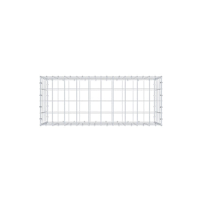 Schanskorf 100 cm x 40 cm x 40 cm (L x H x D), maaswijdte 10 cm x 10 cm, C-ring