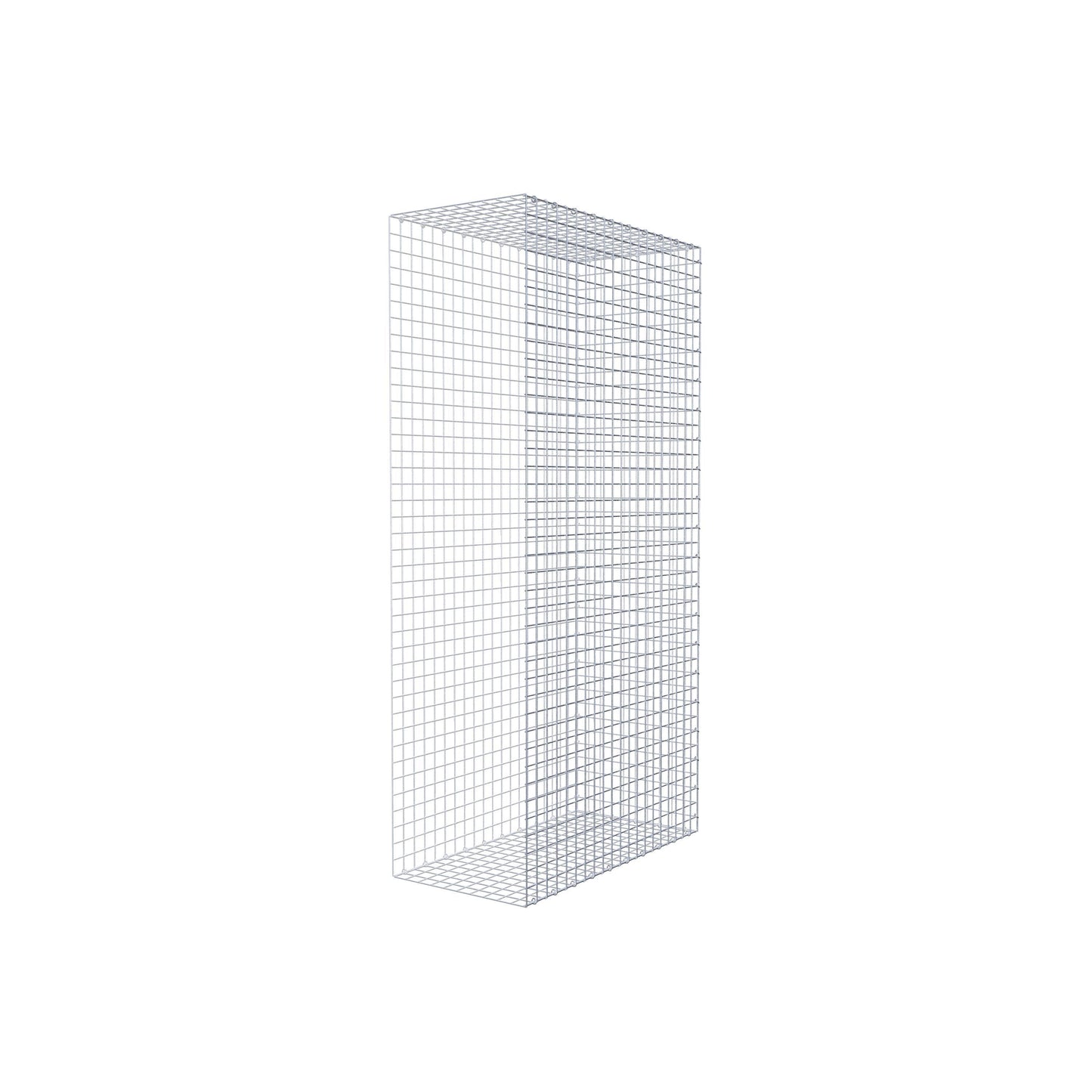 Fästbar gabion typ 2 200 cm x 100 cm x 50 cm (L x H x D), maskstorlek 5 cm x 5 cm, C-ring