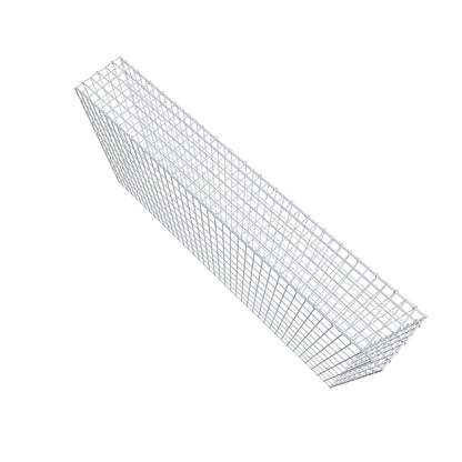 Tilläggspåle typ 3 200 cm x 100 cm x 30 cm (L x H x D), maskstorlek 5 cm x 10 cm, C-ring