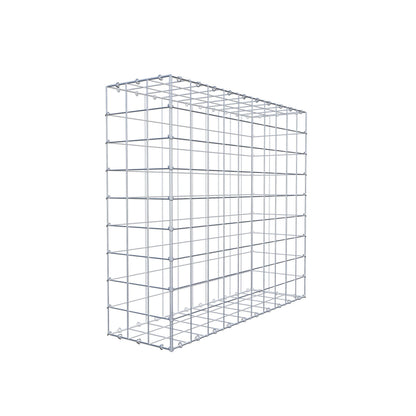 Gabione 100 cm x 90 cm x 30 cm (L x H x T), Maschenweite 10 cm x 10 cm, C-Ring