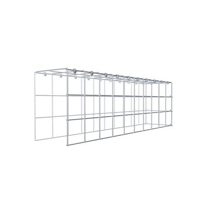 Gavión adicional tipo 4 100 cm x 30 cm x 20 cm (L x A x P), malla 10 cm x 10 cm, anillo en C