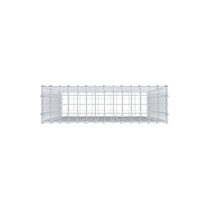 Gabione 100 cm x 70 cm x 20 cm (L x H x T), Maschenweite 5 cm x 5 cm, C-Ring