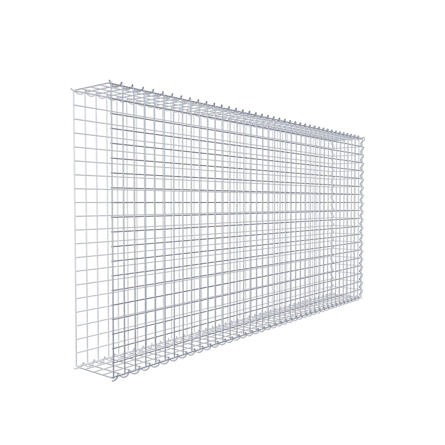 Extra gabion typ 2 200 cm x 100 cm x 20 cm (L x H x D), maskstorlek 5 cm x 5 cm, spiral