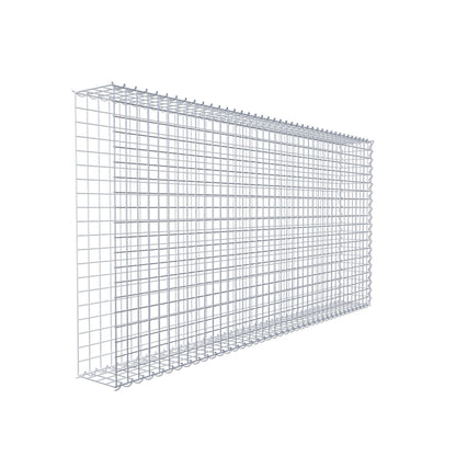 Extra gabion typ 2 200 cm x 100 cm x 20 cm (L x H x D), maskstorlek 5 cm x 5 cm, spiral