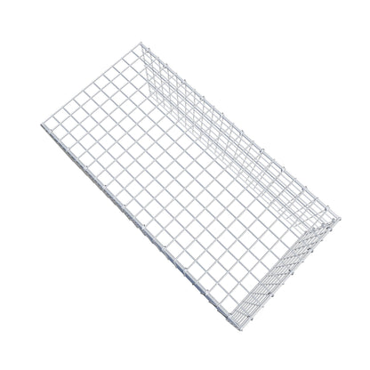 Anbaugabione Typ 4 100 cm x 40 cm x 50 cm (L x H x T), Maschenweite 5 cm x 5 cm, C-Ring